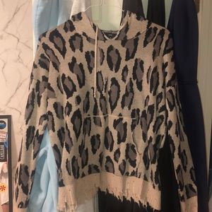 Cheetah sweater